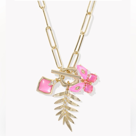 Kendra Scott Bianca Butterfly Gold Charm Necklace NEW - Picture 1 of 11